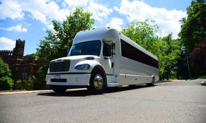 Freightliner Party Bus White